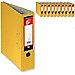 5 Star Office Lever Arch File 70mm Foolscap Yellow Pack 10