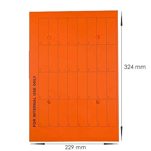 Purely Everyday Internal Mail Resealable Pumpkin Orange C4 25mm Ref 9003RES Pk125