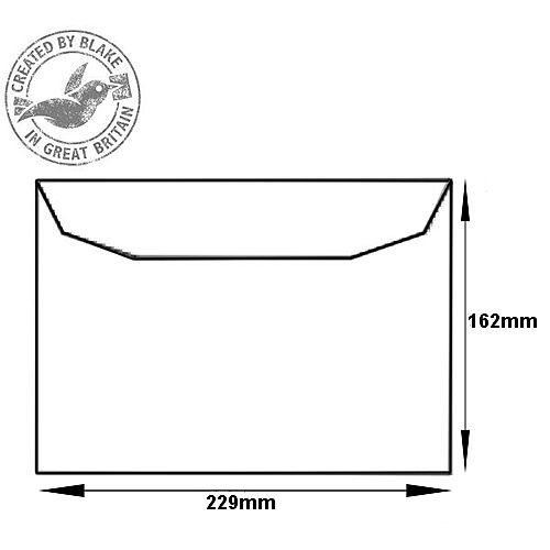 Purely Everyday Mailer Gummed White 90gsm C5 162x229mm (Pack of 500) HuntOffice.co.uk