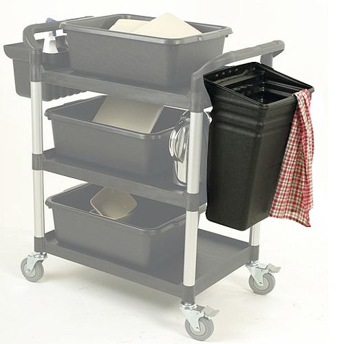 Spare Large Utility Bucket for Three Tier Plastic Clearing Trolley HuntOffice.co.uk