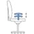 Onyx High Back Posture Chair With Headrest Cherry Red Height Adjustable Arm