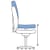 Onyx High Back Posture Chair With Headrest Cherry Red Height Adjustable