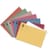 Q-Connect Red Square Cut Folder Medium Weight 250gsm Foolscap Pack of 100