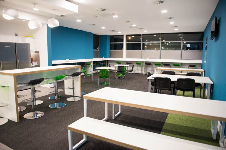 Amazon Canteen Fitout Seating