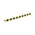 Durable Corner Protection Profile C35 Yellow/Black (Pack of 5) 1102130