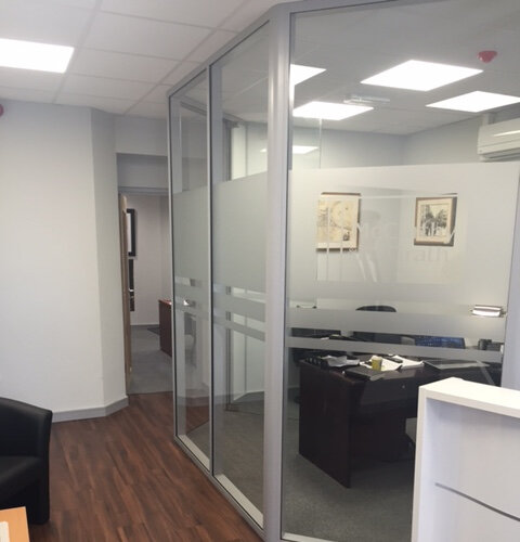 McCarthy McGrath Cork Office Fitout including partitions