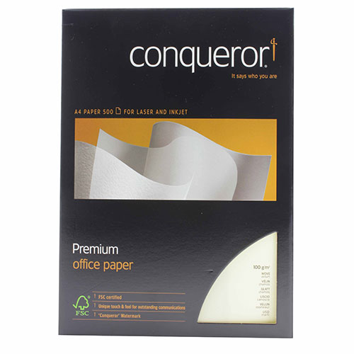 Conqueror paper pack size