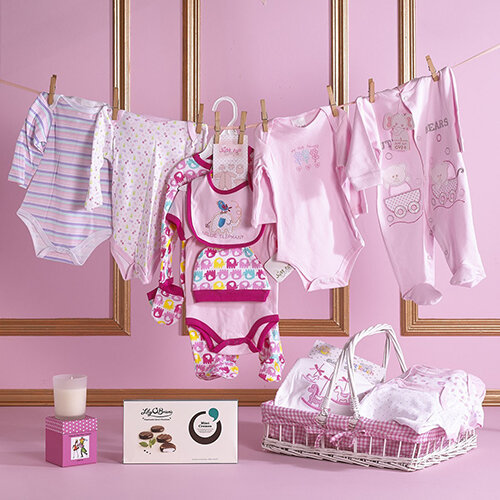 Baby Girl Essentials Hamper