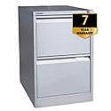 2 drawers flush front cabinet