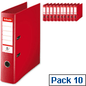 Red lever arch file