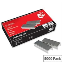 5 Star 24/6 Staples - Box of 5000