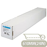 HP 610mm x 45m Coated Plotter Paper Roll 130gsm Ref C6019B