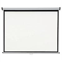 Nobo W1500 x H1138mm Wall Projection Screen for DLP LCD 4:3 Format Black-bordered 1902391
