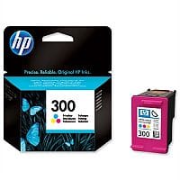 HP 300 Tri Colour Ink Cartridge CC643EE - HP No 300