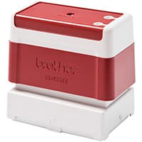 Brother PR3458R Stamp 58 x 34mm Red Pack of 6 PR3458R6P