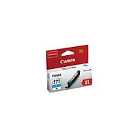 Canon CLI-571XL C ( 0332C001 ) Cyan High Yield Ink Cartridge Original - for PIXMA TS5051, TS5053, TS5055, TS6050, TS6051, TS6052, TS8051, TS8052, TS9050, TS9055