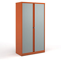 Orange & Silver Door