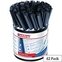 Edding Handwriter Pen Black Pack of 42 1408001