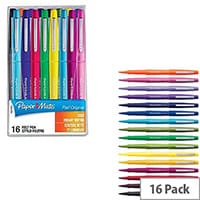 Papermate Flair Assorted Colours Pack 16 S0977450
