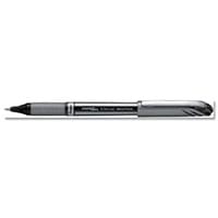 Pentel EnerGel Plus Rollerball Pen, Medium 0.7mm Tip, 0.35mm Line, Black (Pack of 12) - High-Performance Gel Ink for Everyday Use