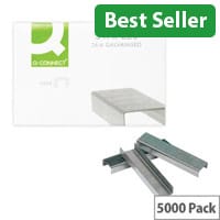 Q-Connect 26/6 Metal Staples – Pack of 5000 | KF27001