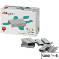 Rexel Choices No 16 Staples 6mm (Pack of 5000) 6010