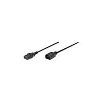 Manhattan 301152 Power Extension Cord 1.80 m Length IEC 60320 C13 IEC 60320 C14 250 V AC Voltage Rating 10 A Current Rating