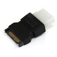 StarTech.com SATA to LP4 Power Cable Adapter, SATA (15-pin), LP4 (4-pin), Black