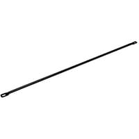 StarTech.com Horizontal Cable Lacing Bars for Racks - 10 Pack, Cable lacing bar, Black, Steel, 1U, 7 mm, 483 mm