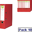Red Lever Arch File