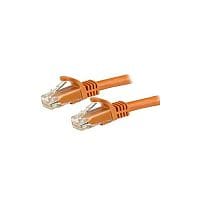 StarTech 15m Orange Gigabit Snagless RJ45 UTP Cat6 Patch Cable 15 m Patch Cord 1 x RJ-45 Male Network 1 x RJ-45 Male Network Gold-plated Contacts Orange N6PATC15MOR
