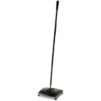 Rubbermaid Mechanical Floor & Carpet Sweeper Black