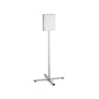 Durable Outdoor Stainless Steel Floor Stand A4 Grey 502057