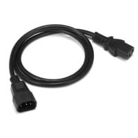 Zebra CS-RAC-NA-IEC-L Black 0.97 m C13 coupler C14 coupler