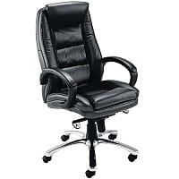 Avior Tuscany Contemporary Executive Leather Office Chair Black KF72583