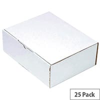 Flexocare Oyster Mailing Boxes 375x225x150mm Pack of 25
