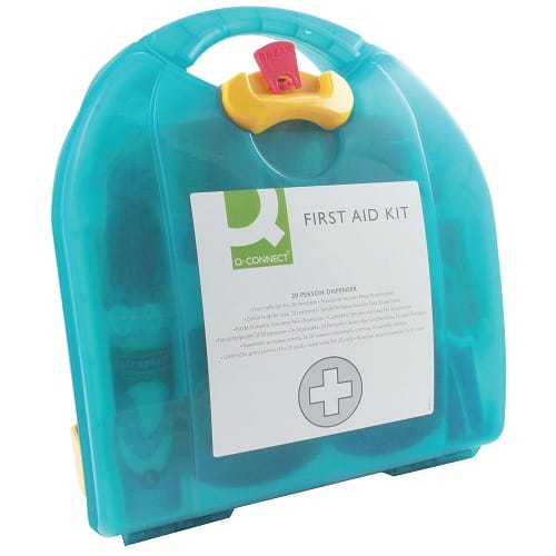 Q-Connect Wall-Mountable First Aid Kit HSA Up to 20 Person KF00576