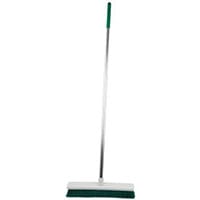 Flat Sweeping Broom Green Single Pack
