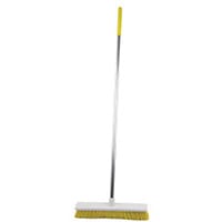 Flat Sweeping Broom Yellow Single Pack