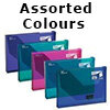 snopake box files assorted colours 5 pack