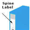 q connect box files with spine label
