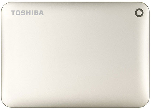 Toshiba Canvio Connect II 2TB External Hard Drive Gold