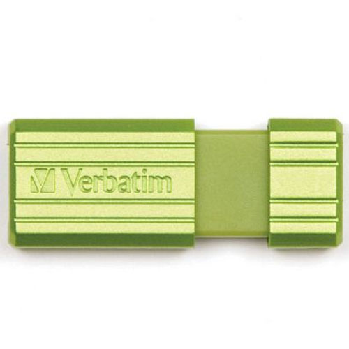  Verbatim Store 'n' Go Pinstripe USB 2.0 Drive 16GB Eucalyptus Green 49070
