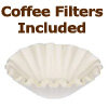 coffee filters included