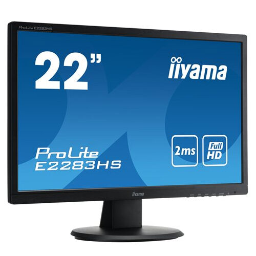 Iiyama ProLite E2283HS-B1 21.5" LED-backlit LCD Monitor