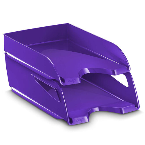 CEP Maxi Gloss Letter Tray Purple 1002200021