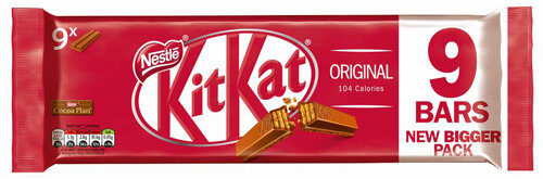 Nestle Kit Kat Bars Milk Chocolate 2 Fingers Ref 12339411