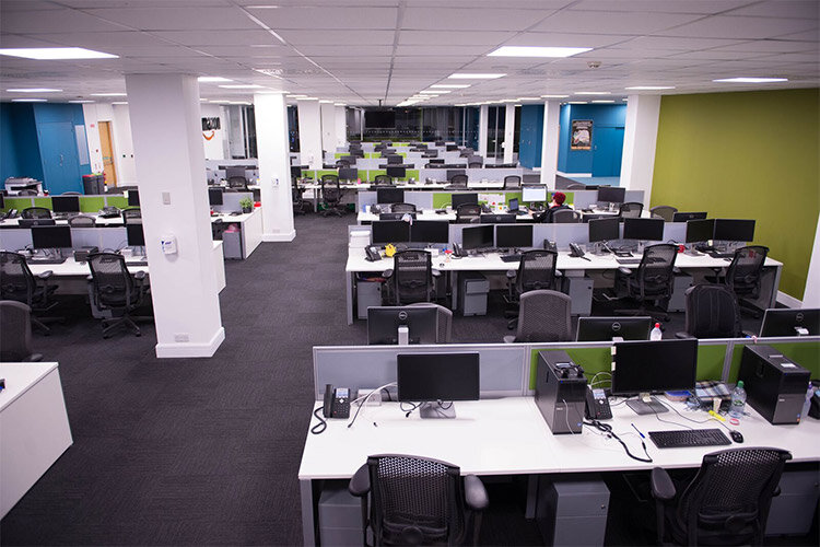 Amazon phase 2 main office - desking project