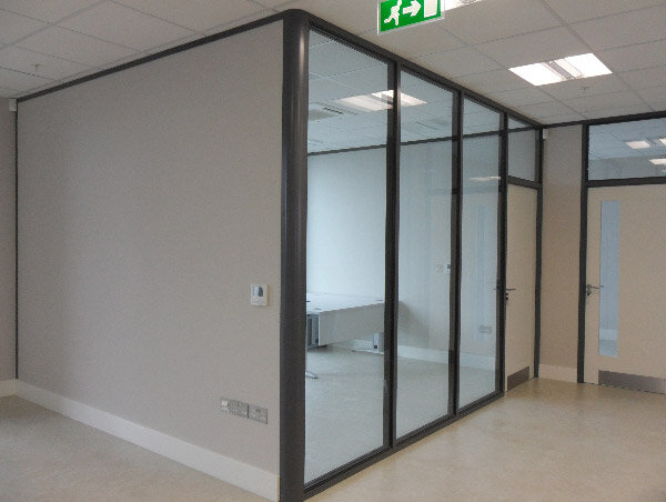 Tenon Finesse Double Glazed Demountable Partitioning System