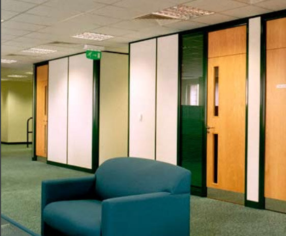 Tenon Finesse Single Glazed Demountable Partitioning System